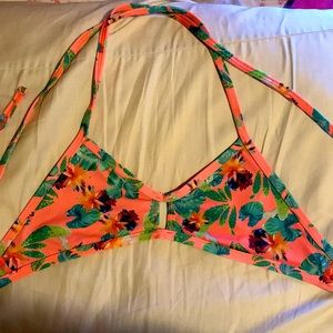 Jolyn tie back swim top (Small).